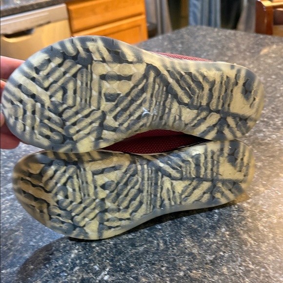 NOBULL Burgundy Athletic Shoes with Zebra Accents - Picture 3 of 6